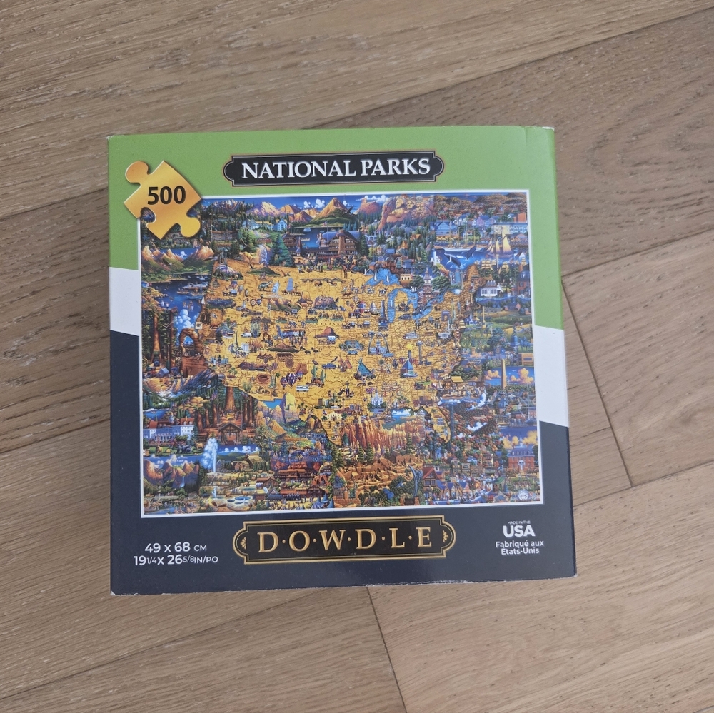 DOWDLE PUZZLES | National Parks 500-Piece Puzzle